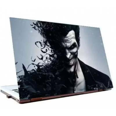 Elton The Joker Theme 3M Vinyl Laptop Skin Case Sticker Reusable Protector Cover Case for 11.6 -15.6 Inch Laptop